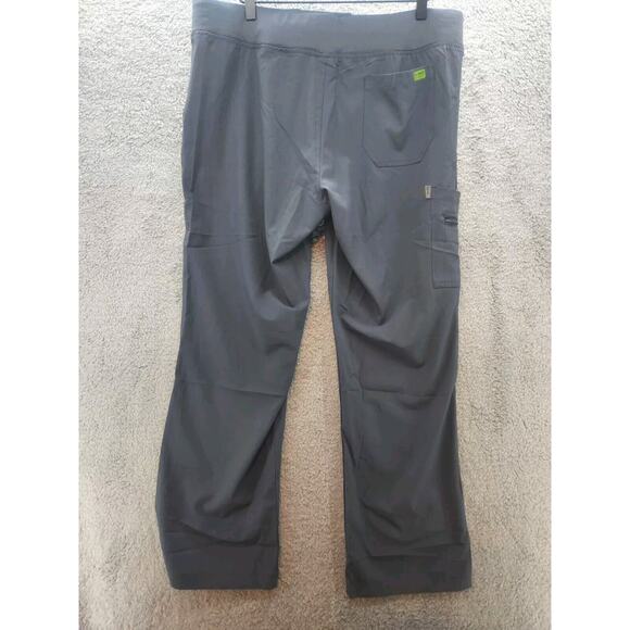 Med Couture Activate Womens Scrub Pants Size Large Pewter Gray EUC - Picture 4 of 7